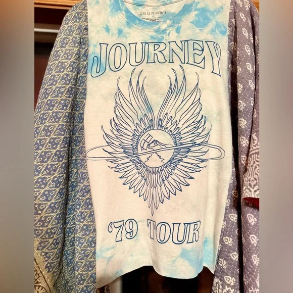 JOURNEY Granny D Originals Handmade Oversized Wearable Art Top - Picture 2 of 5